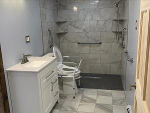 Bathroom remodeling project