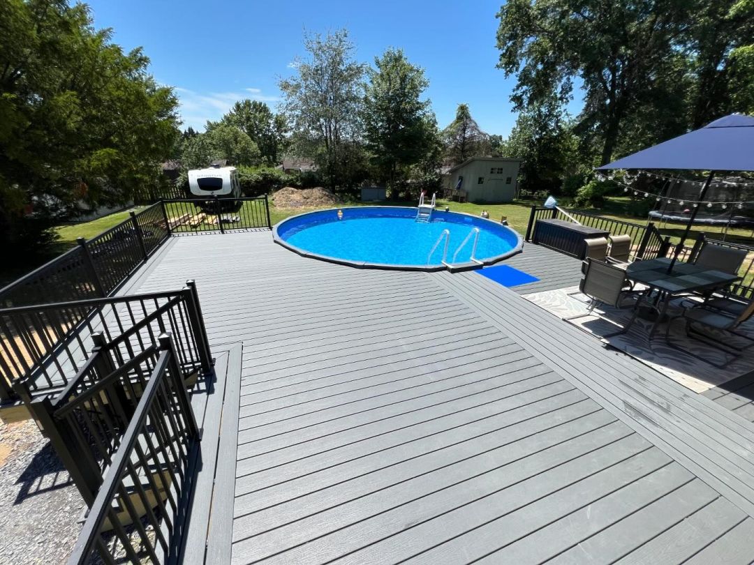 Deck and pool project